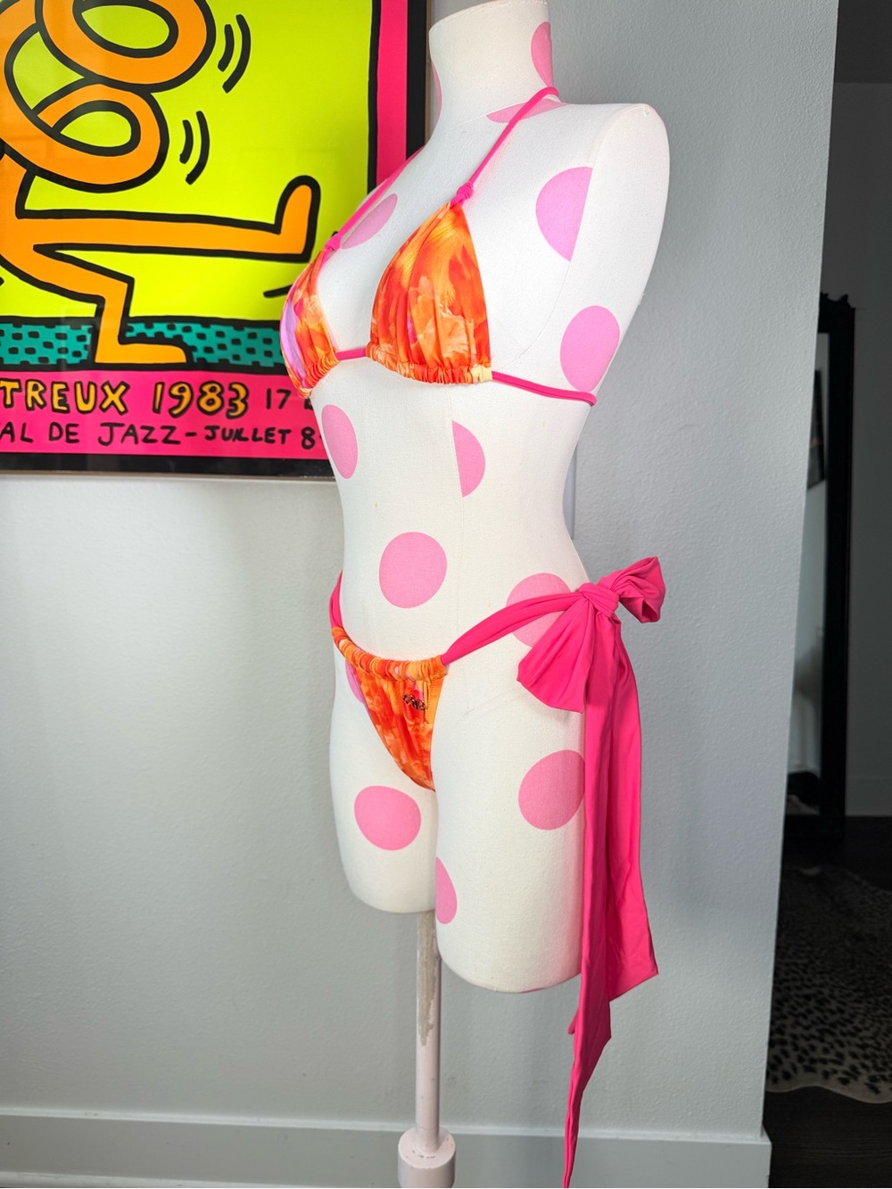 Rat & Boa Bahia Bikini Top & Bottom Set Side Tie XXS - Picture 6 of 15
